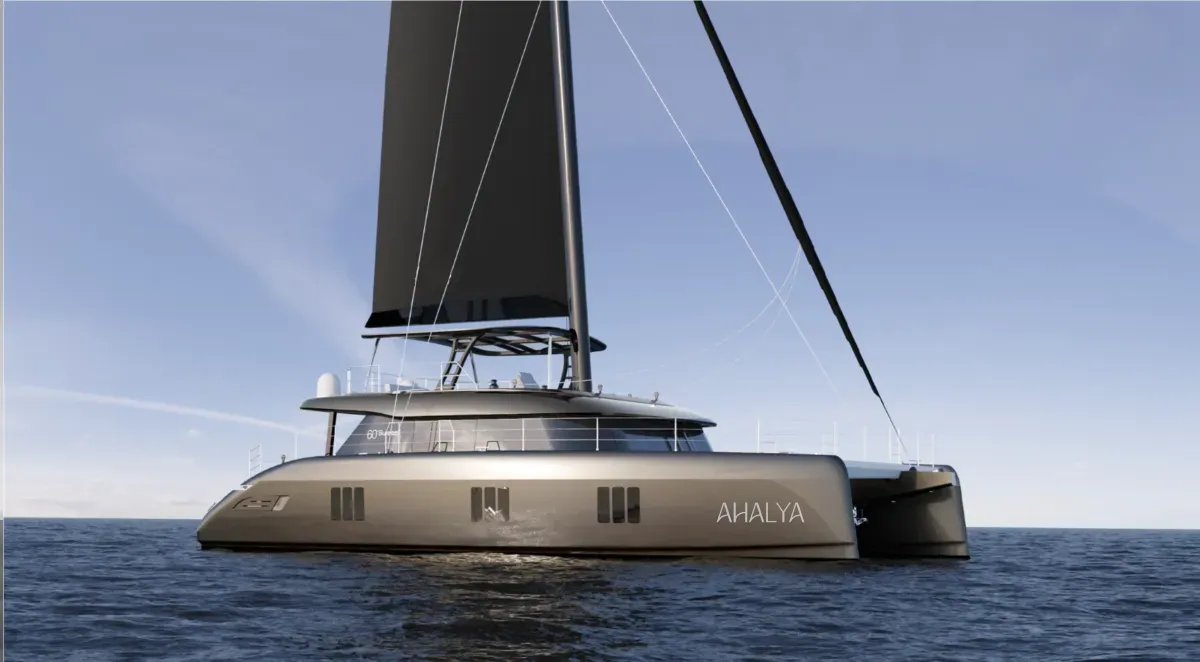 Ahalya at anchor