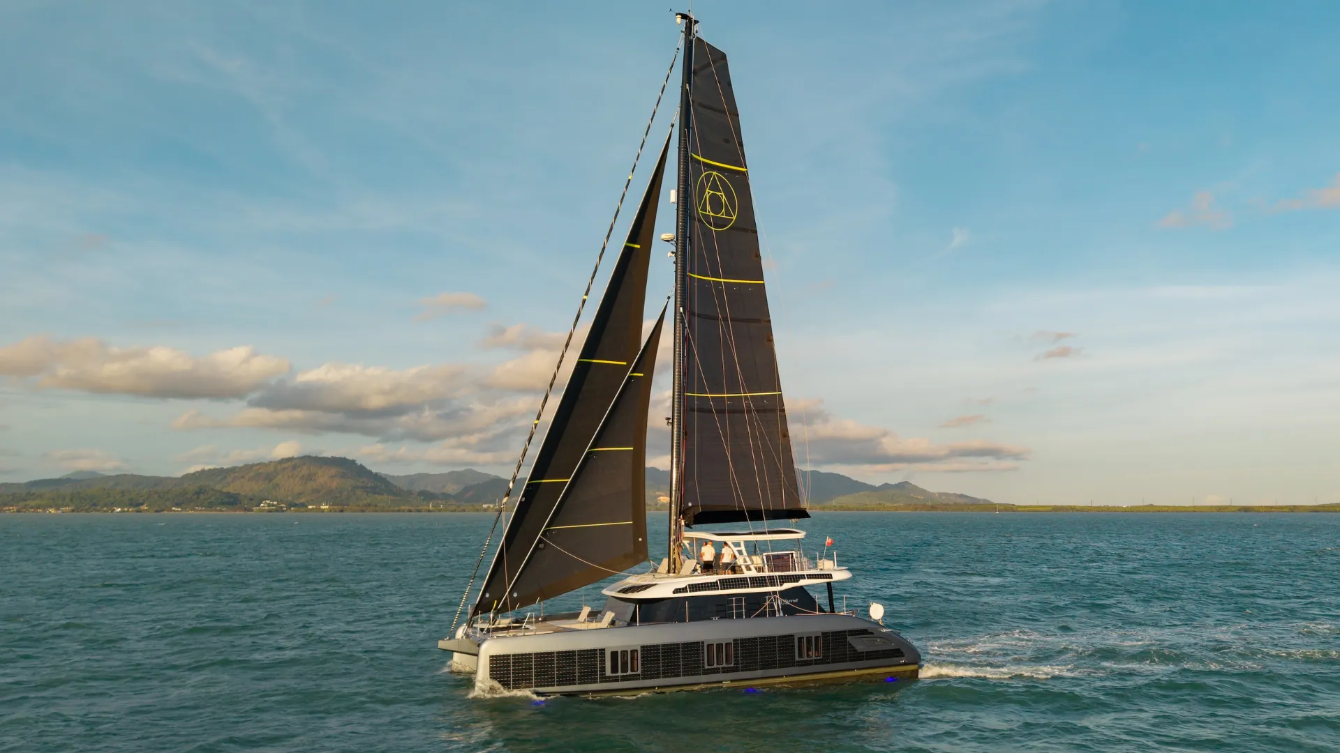 E-Motion at anchor