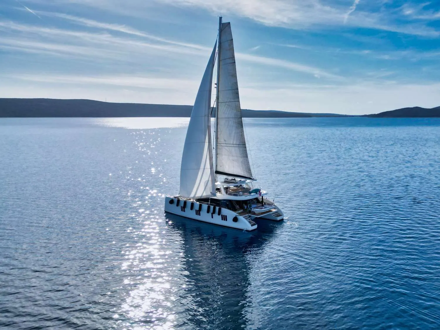 Honeybird at anchor