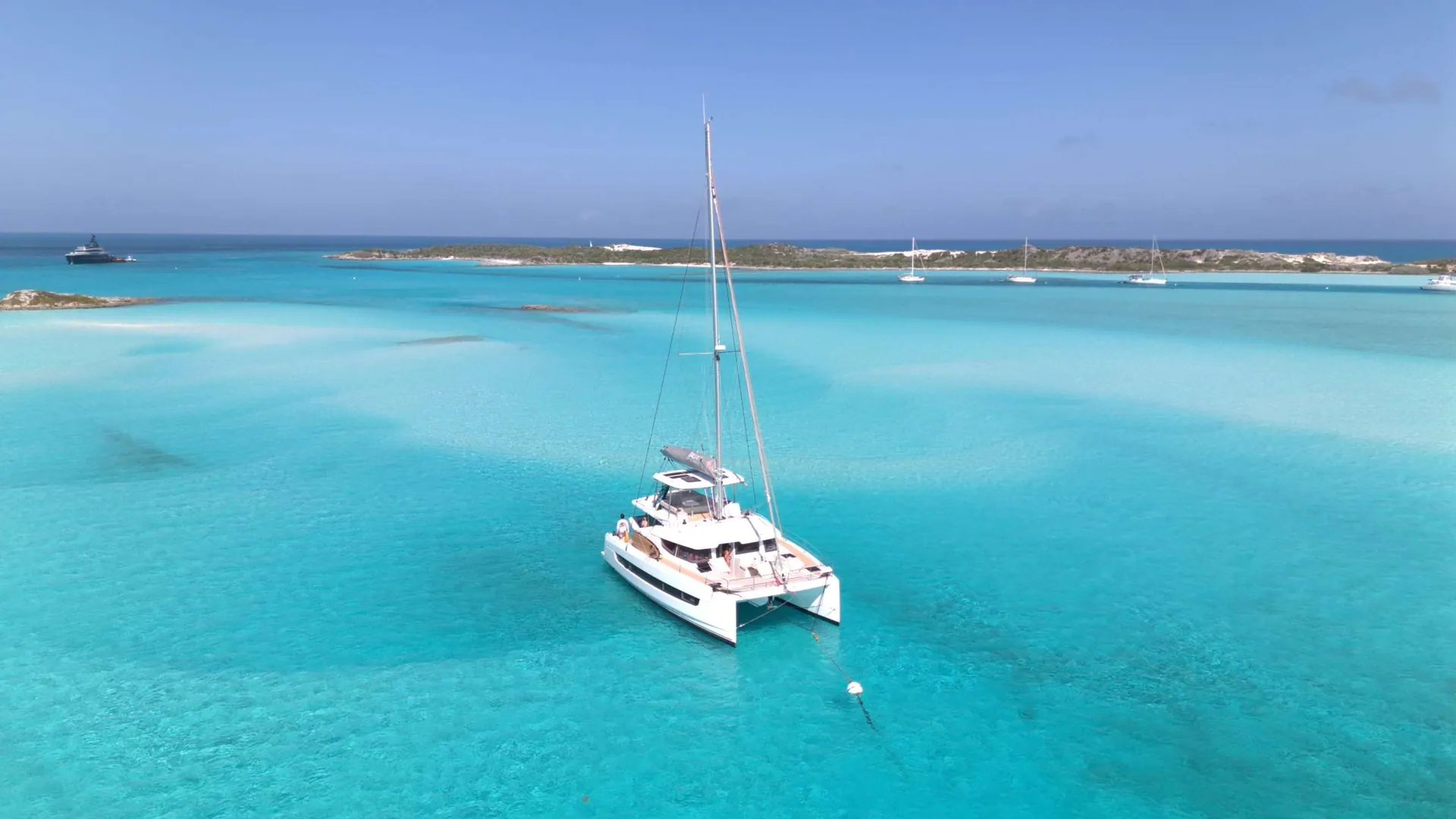 M Legacy at anchor