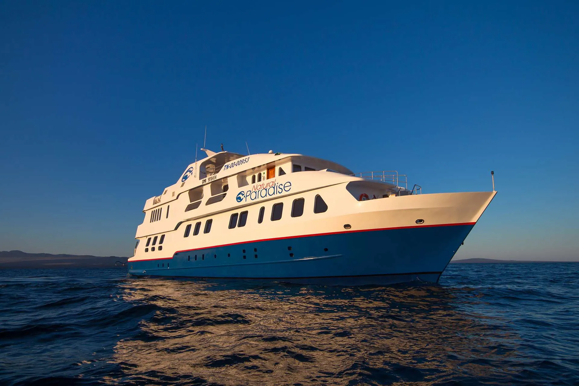 Natural Paradise at anchor