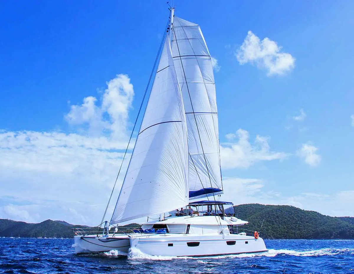 Nenne at anchor