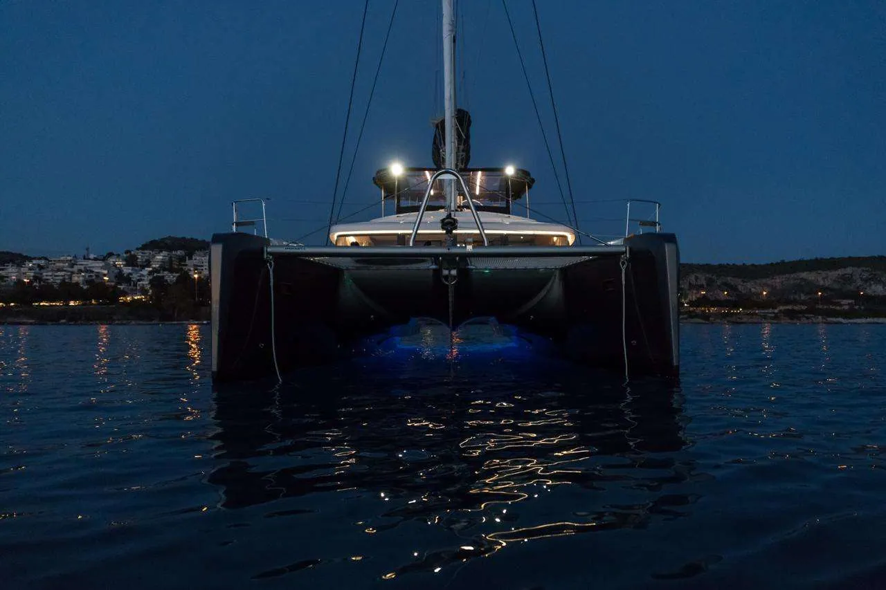Nomad at anchor