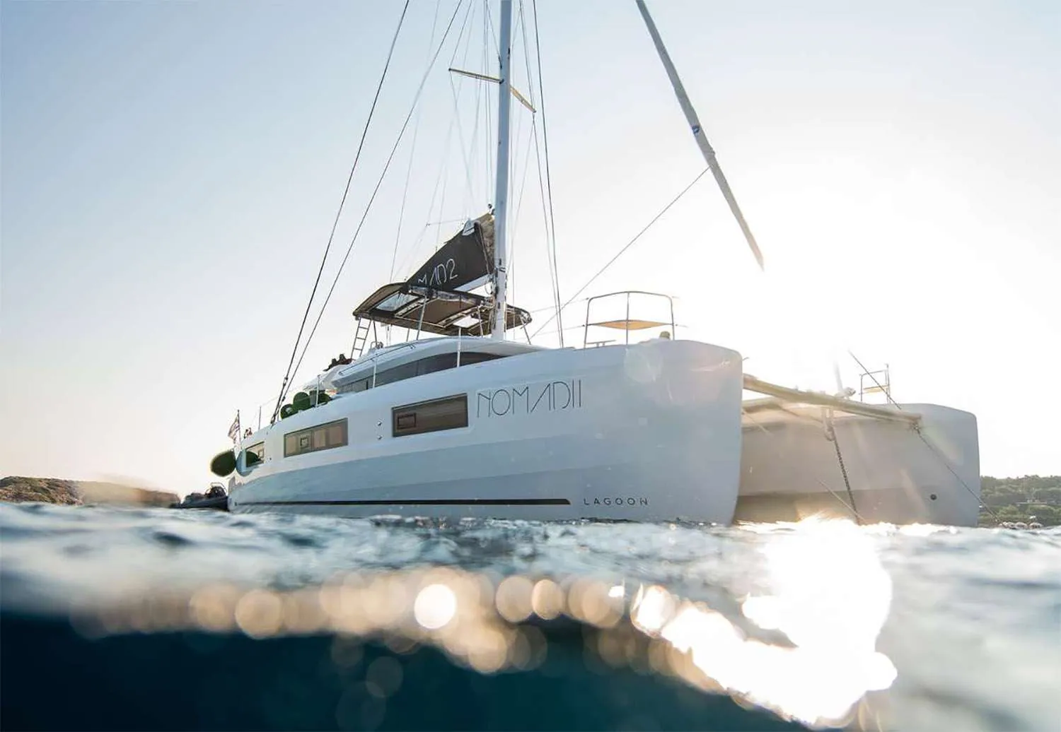 Nomad Ii at anchor