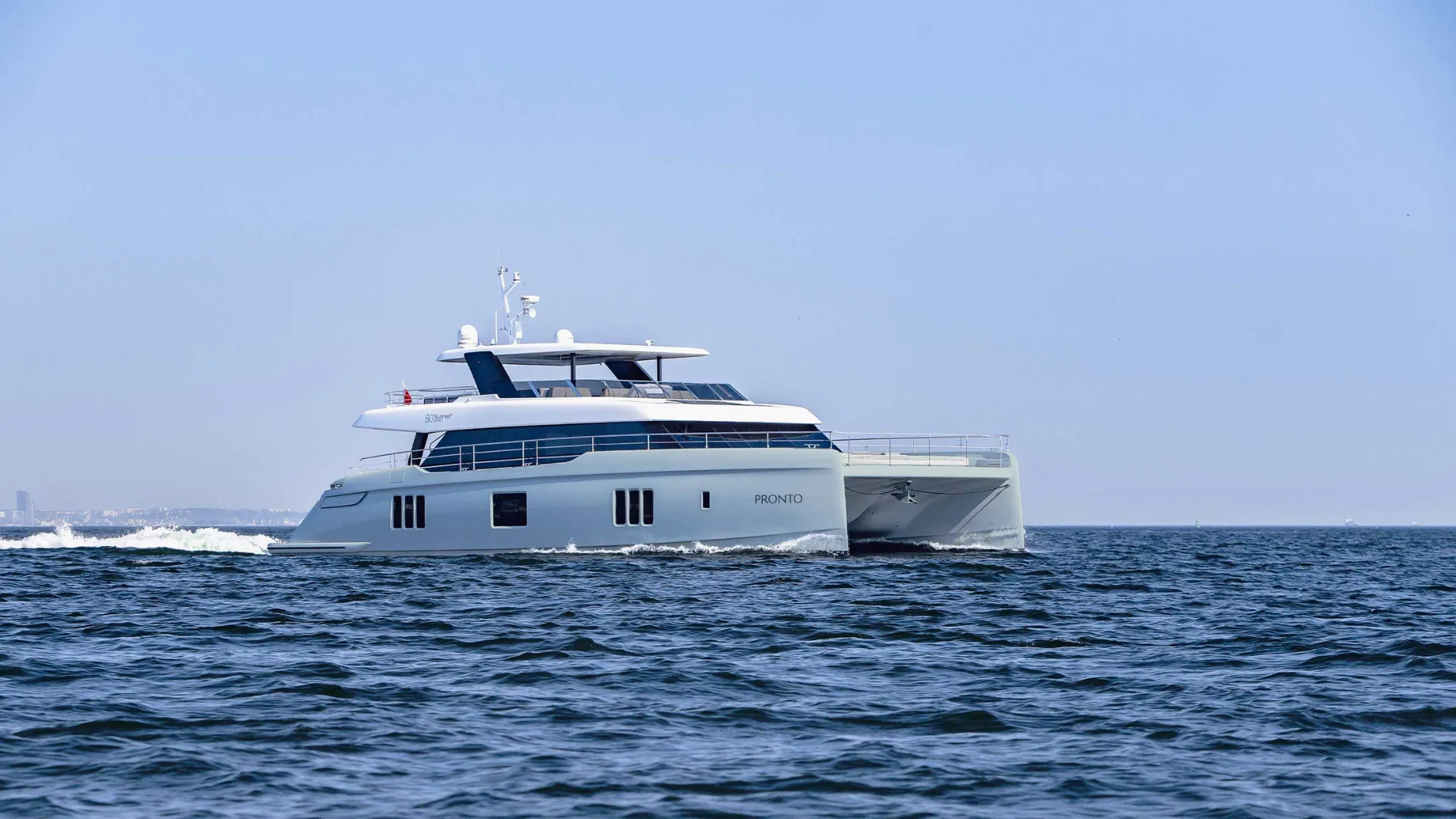 Pronto at anchor