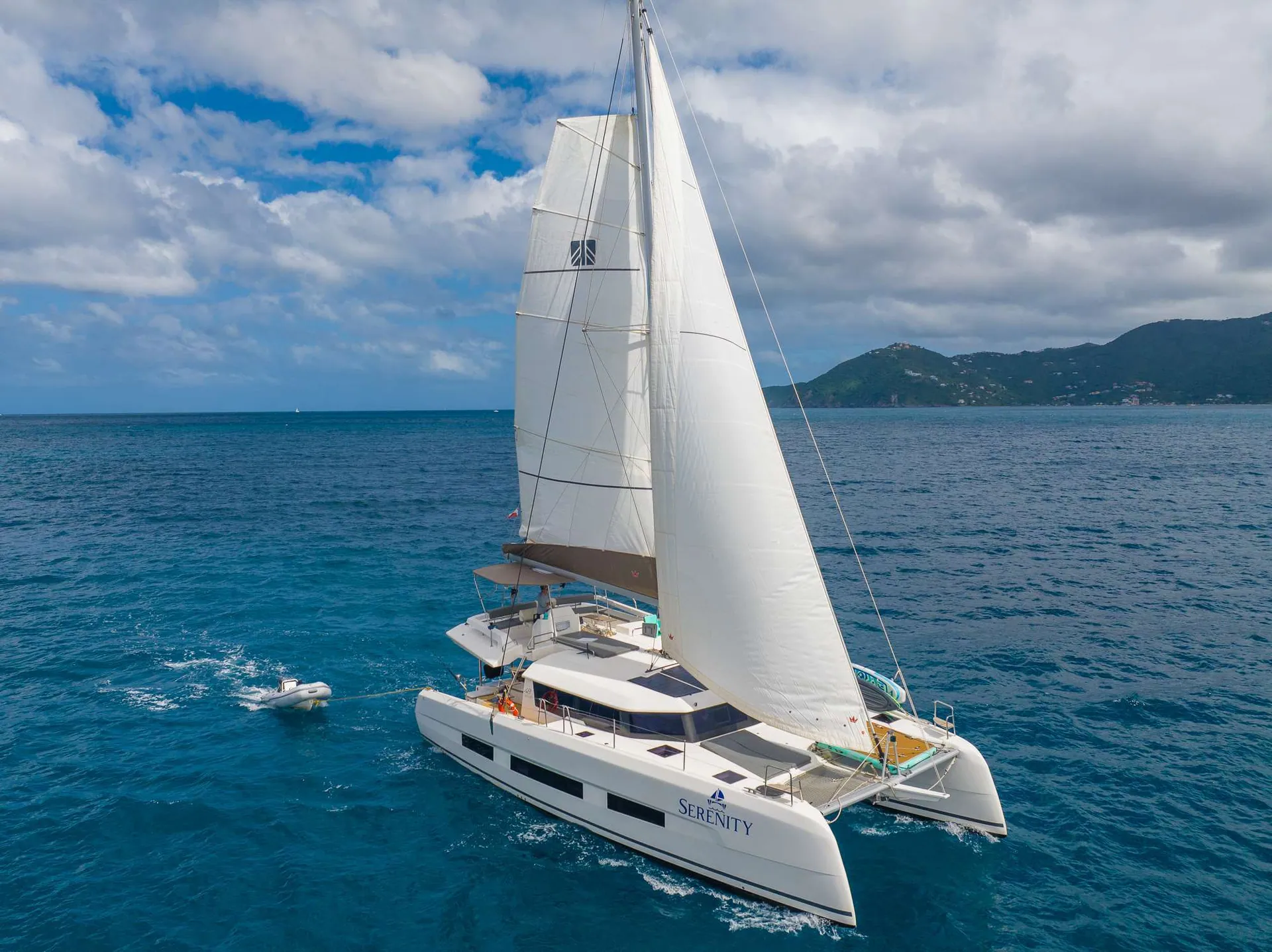 Serenity at anchor