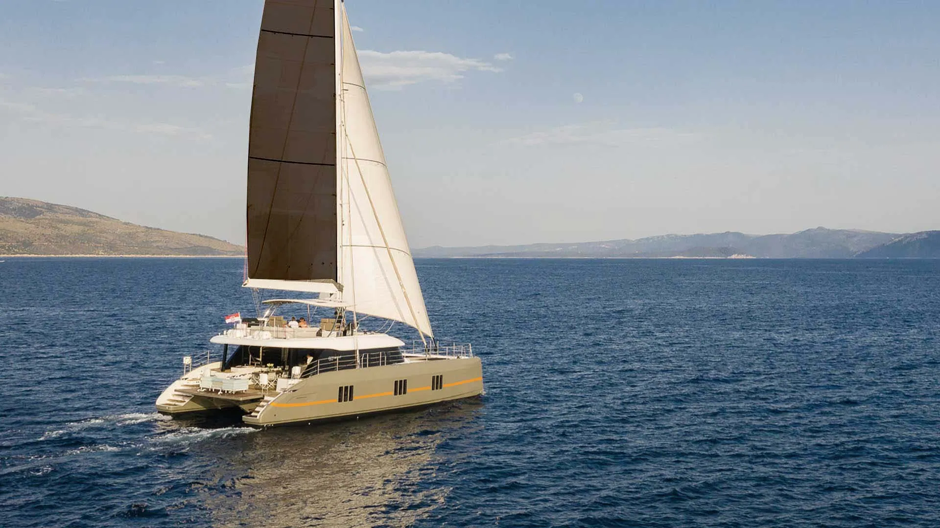 Ygo at anchor